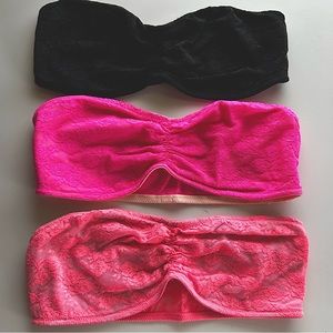 Victorias Secret PINK Bandeaus size medium